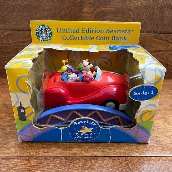 STARBUCKS Vintage 2003 Limited Edition Bearista Piggy Bank - Picture 4 of 9